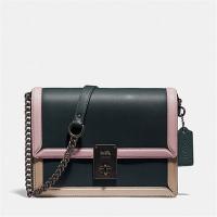 COACH 89070 女士黑色 HUTTON 单肩包