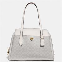 COACH 89576 女士白色 LORA CARRYALL 手提包