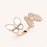 Van Cleef & Arpels VCARO7AL00 女士 Two Butterfly 指间戒