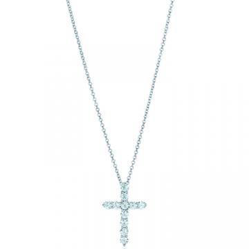  TIFFANY GRP02372 女士十字架项链