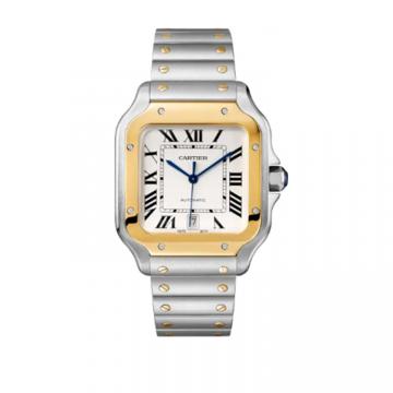 Cartier W2SA0009 男士 SANTOS DE CARTIER 腕表