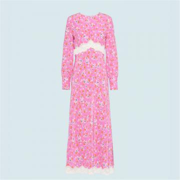 MIUMIU MF3599 女士马罗坎平纹绉连衣裙