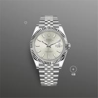 ROLEX 126334 男士银色表盘蚝式恒动日志型腕表