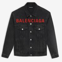 BALENCIAGA 594424TBP475802 男士 CHEST LOGO 夹克