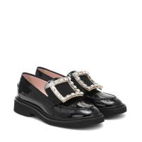 Roger Vivier P00495044 女士 Viv' Rangers 漆皮乐福鞋