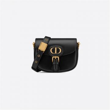  DIOR M9317UMOL 女士黑色光面牛皮 小号 DIOR BOBBY 手袋