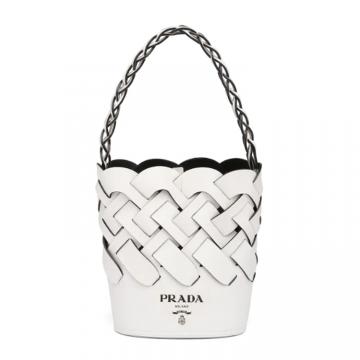 PRADA 1BE049 女士白色 Tress 手袋