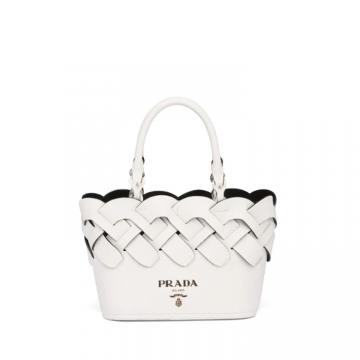 PRADA 1BG318 女士白色 Tress 手袋