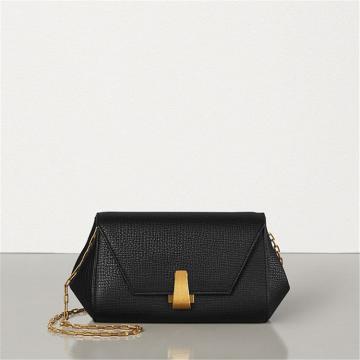 BOTTEGA VENETA 608798VMAO28648 女士黑色 迷你 BV ANGLE 手袋