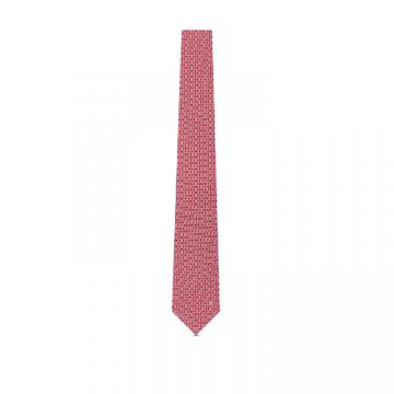 LV M75967 男士红色 LV CHAINS 领带