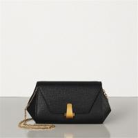 BOTTEGA VENETA 608798VMAO28648 女士黑色 迷你 BV ANGLE 手袋