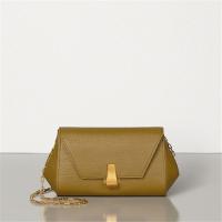 BOTTEGA VENETA 608798VMAO27732 女士芥末色 迷你 BV ANGLE 手袋