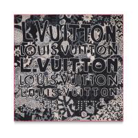 LV M76063 女士 JONAS WOOD X LOUIS VUITTON GRAPHIC 方巾