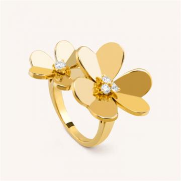 Van Cleef & Arpels VCARB67600 女士 Frivole 指间戒