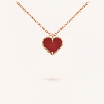 Van Cleef & Arpels VCARN59N00 女士 Sweet Alhambra 心形吊坠