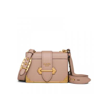 PRADA 1BD045 女士裸粉色 Prada Cahier 手袋