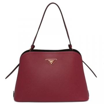 PRADA 1BA251 女士樱桃红色 Prada Matinée 中号手提包