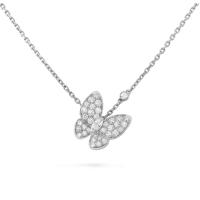 Van Cleef & Arpels VCARO3M400 女士 Two Butterfly 吊坠