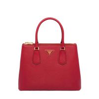 PRADA 1BA232 女士红色 Prada Galleria Saffiano 手袋