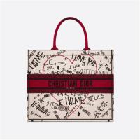 DIOR M1286ZBBF 女士多色涂鸦 DIORAMOUR BOOK TOTE 手袋