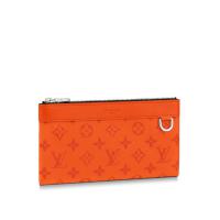 LV M30435 男士橙色 DISCOVERY POCHETTE 小号手袋