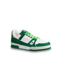 LV 1A8125 男士绿色 LV TRAINER 运动鞋