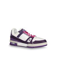 LV 1A8135 男士紫色 LV TRAINER 运动鞋