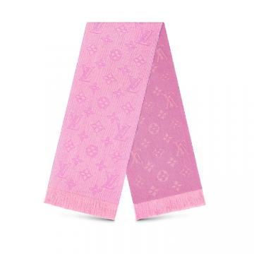 LV M73659 女士粉色 LOGOMANIA 围巾