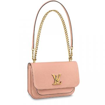 LV M57071 女士粉色 LOCKME CHAIN 小号手袋