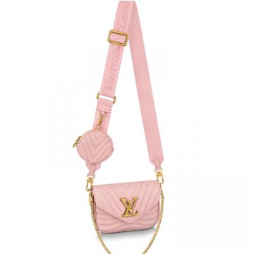 LV M56468 女士芭蕾粉色 NEW WAVE MULTI-POCHETTE 手袋