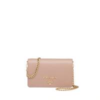 PRADA 1BP006 女士裸粉色 Prada 牛皮单肩包