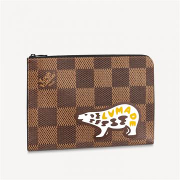 LV N60390 男士咖格 POCHETTE JOUR 大号手袋