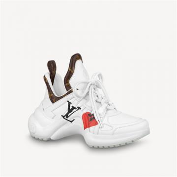 LV 1A8MRL 女士白色 LV ARCHLIGHT 运动鞋