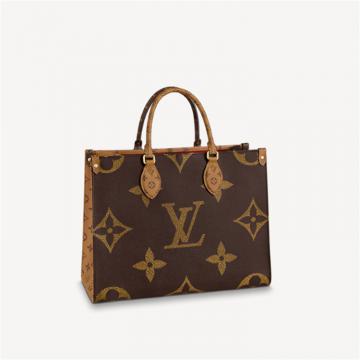 LV M45321 女士老花 ONTHEGO 中号手袋