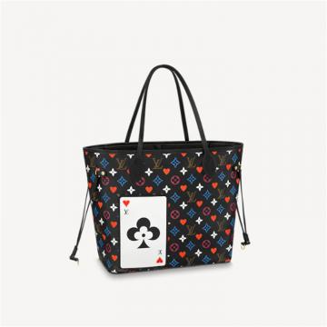 LV M57483 女士黑色 NEVERFULL 中号手袋