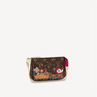 LV M69752 女士老花 POCHETTE ACCESSOIRES 迷你手拿包