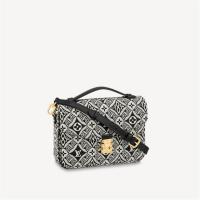 LV M57272 女士灰色 POCHETTE MÉTIS 中号手袋