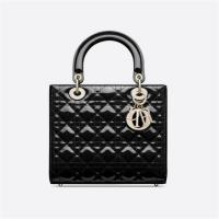 DIOR M0565OWCB 女士黑色 中号 LADY DIOR 手袋