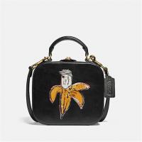 COACH 6898 女士黑色 COACH X JEAN-MICHEL BASQUIAT 方形手袋