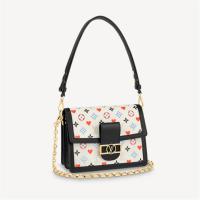 LV M57463 女士白色 DAUPHINE 中号手袋