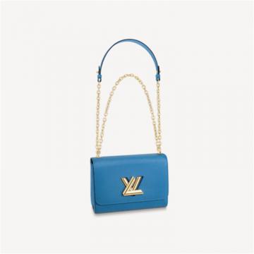 LV M52870 女士蓝色 TWIST 中号手袋