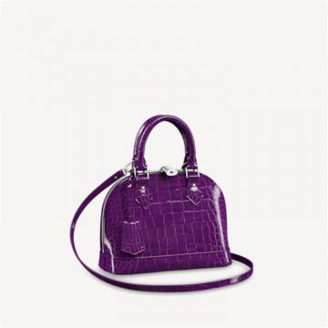 LV N94270 女士紫色 ALMA BB 手袋