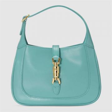 GUCCI 637091 女士浅蓝色 Jackie 1961 迷你手袋