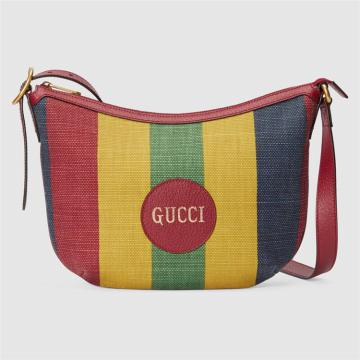 GUCCI 626422 男士 Baiadera 宽条纹肩背包