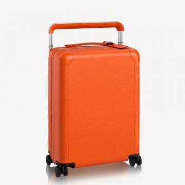 LV 橙色水波纹HORIZON 20寸四轮拉杆箱，55厘米 M23227