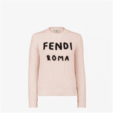 FENDI FZX624AEPZF1BW6 女士粉红色 羊毛套头衫