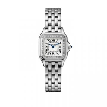 Cartier W4PN0007 女士白色表盘 Panthère de Cartier 石英腕表