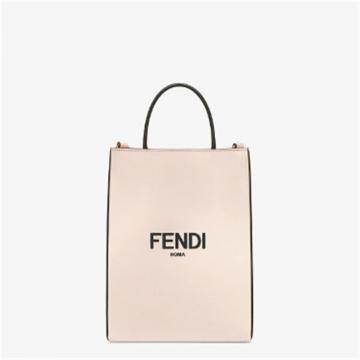 FENDI 8BH382ADP6F1CN7 女士粉红色 FENDI PACK 小号购物袋