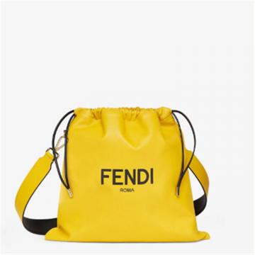 FENDI 7VA511ADM9F0V3C 男士黄色 FENDI PACK 中号手拿包
