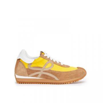 LOEWE L815282X27 女士黄色 系带运动鞋